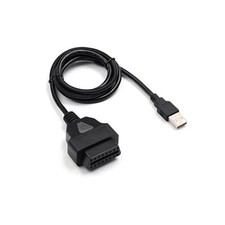 3.28 FT 16Pin OBD2 Extension Cable to USB Female Port Charging Adapter Cables