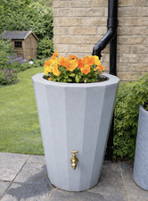 Grey Midi Metropolitan Water Butt Planter
