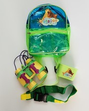 Vintage Bear In The Big Blue House Bear's Outdoor Adventure Set Bag Binoculars