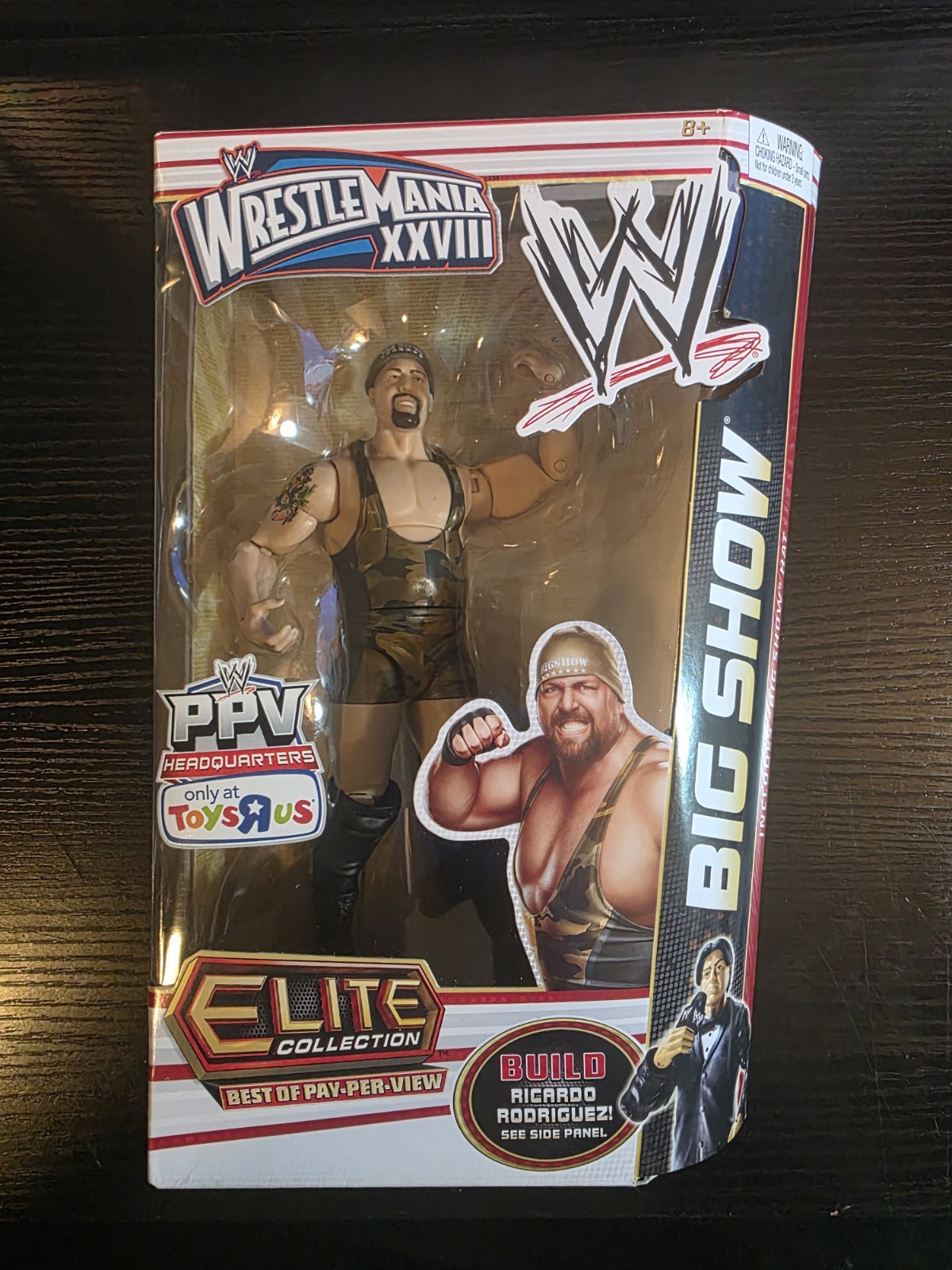 WWE Wrestlemania XXVIII Elite Collection Big Show 2012 Toys R Us Exclusive NEW