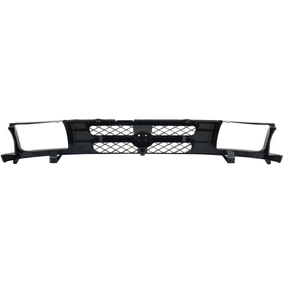Grille For 2000-2001 Nissan Xterra Dark Gray Plastic Foto 4 de 4