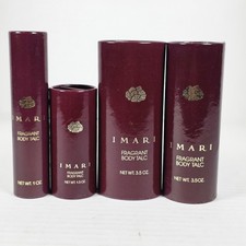 Vintage Lot of 4 Avon Imari Rich Indulgence Body Talc READ Description 