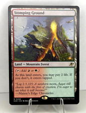 MTG EOE-0258 Stomping Ground - Edge of Eternities Rare Shock Land