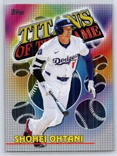 2026 Topps Series 1 - Titans of the Game Shohei Ohtani #TOG-1