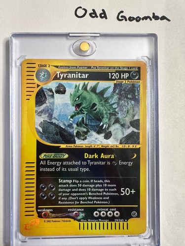 Tyranitar Expedition | Base Set | Rare 29/165 | 2002