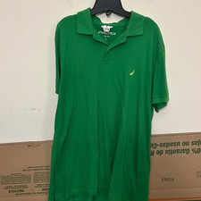 Nautica Green Polo Shirt Classic Style