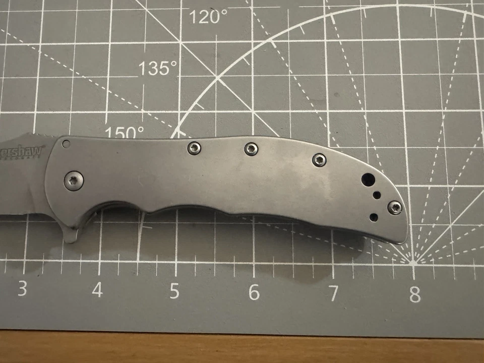 KERSHAW 3655 'Volt SS' Mango con granallado de cuentas 8Cr13MoV Hoja de 3,5" A/Aleta abierta Foto 4 de 4