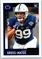 #340 Yetur Gross-Matos, Carolina Panthers - RC 2020 Panini Score Base