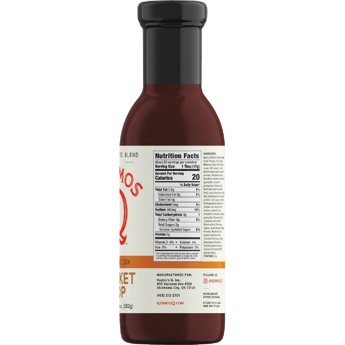 Kosmos Q 13.5 Oz. Brisket Mop BBQ Sauce KOS-BRSK-MOP-Single KOSMOS Q