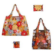 2-Piece reusable grocery bags,shopping bags,grocery bags Reusable Shopping 60...