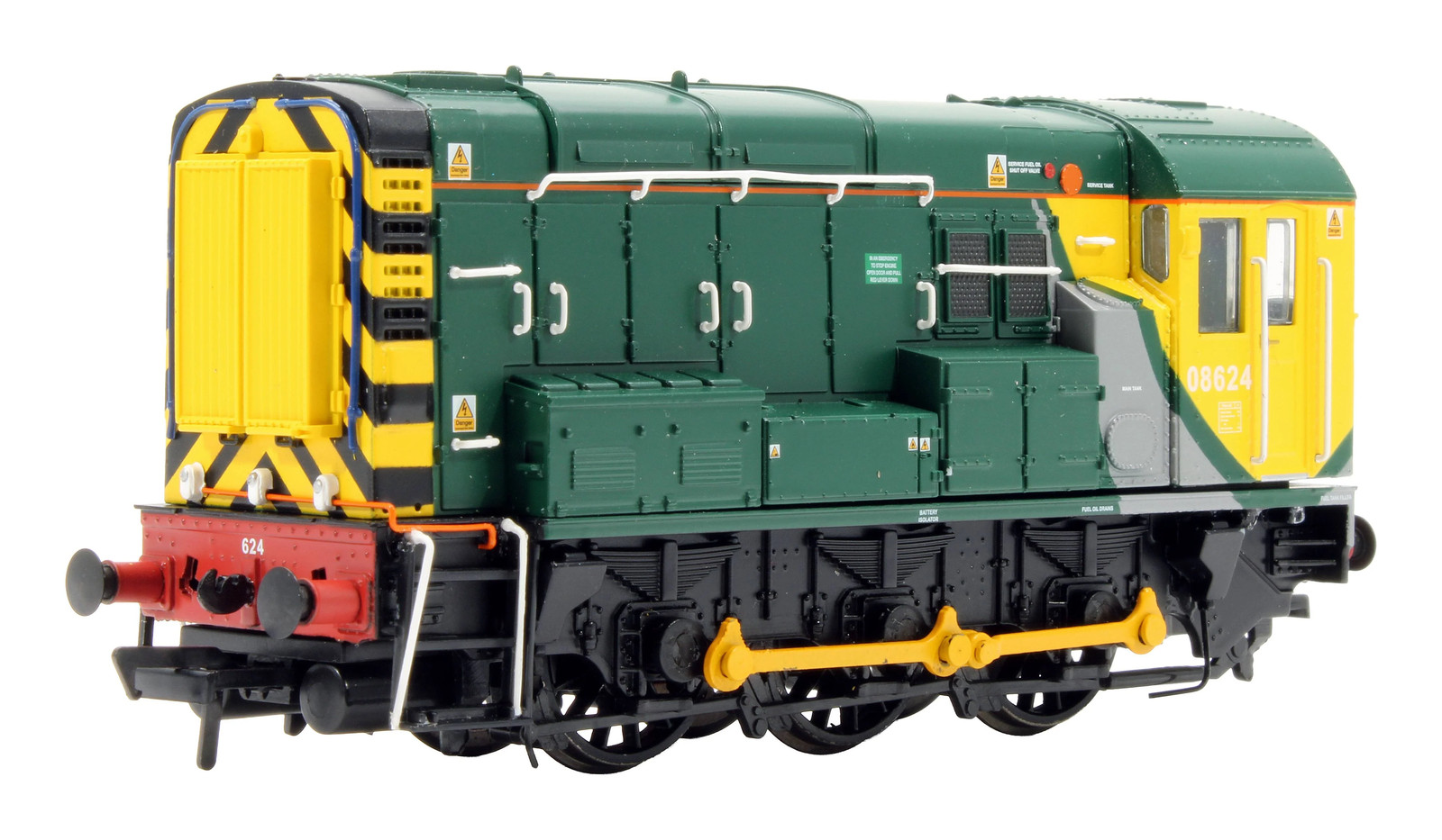 BACHMANN OO 32-121 FREIGHTLINER CLASS 08 '08624 ' DIESEL SHUNTER LOCO *DCC *