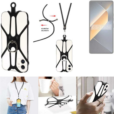 Handyband für Tecno Pova 6 Pro Fingerhalterung Lanyard