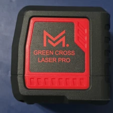 Motovera 100FT Green Cross Line Laser Level Manual Self Leveling IP54 Waterproof