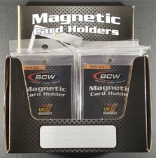 BCW Magnetic Card Holder - 55 Pt. 1 Box of 18.