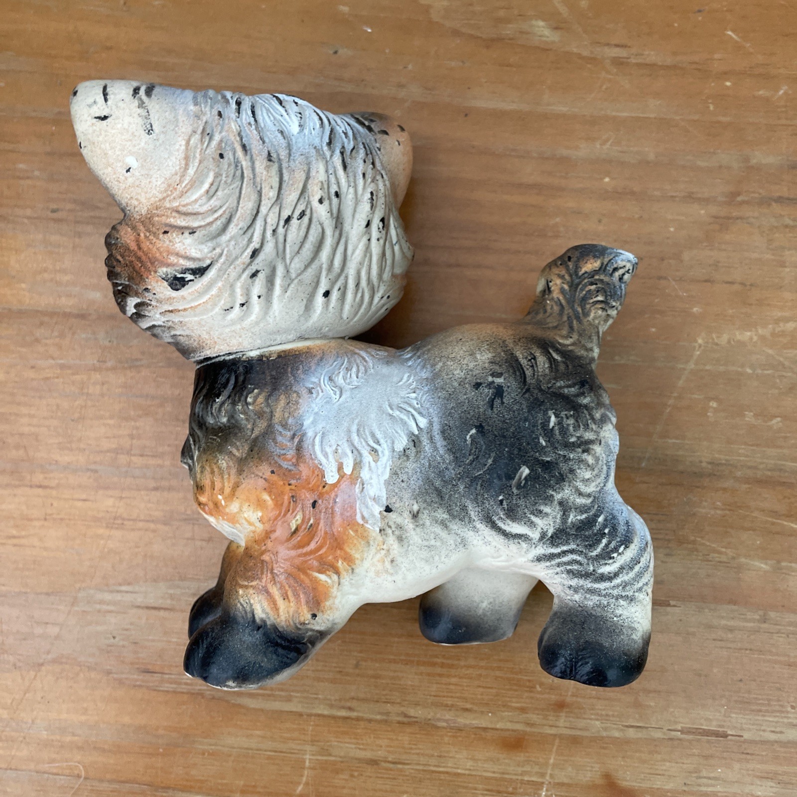 Vintage The Sun Rubber Co Ruth Newton 6" Swivel Head Squeaky Dog Puppy  Works!