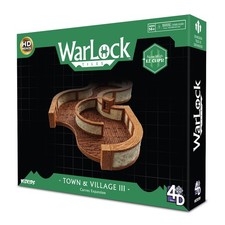 Warlock Tiles: Town  Village III - Curves  RPG Mini Scenery  WizKids