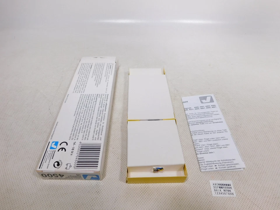 Viessmann H0 AC DC 4500 Form Main Signal With Lattice Mast Mint Box #EG534-0.5 - Image 2 of 3
