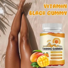 Tanning Gummies - Natural Tanning Daily Support Gummies - 60 Gummies
