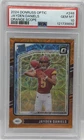 2024 Panini Donruss Optic Jayden Daniels #248 Orange Scope Prizm #/79 PSA 10 GEM