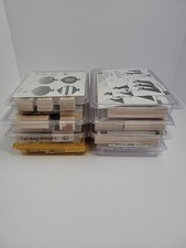 VTG Stampin Up Christmas Stamp Lot Of 56 Wood Block Stamps From The Early 2000s