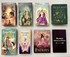 4 Lot Tarot 78 Cards Angels Therapy 44 Oracle Arcanum Romance Fairy Love Message