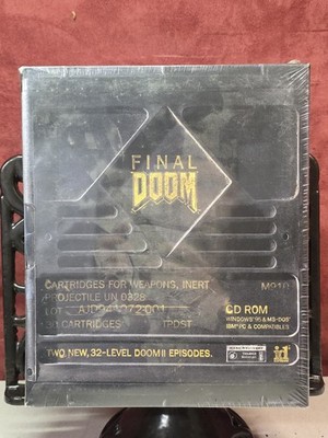 Final Doom CD ROM Vintage 1996 ID PC Windows 95 Brand New Factory Sealed In Box