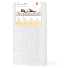 Dream on Me 2-In-1 Breathable Two-Sided 3" Portable Mini Crib Mattress, Greengua