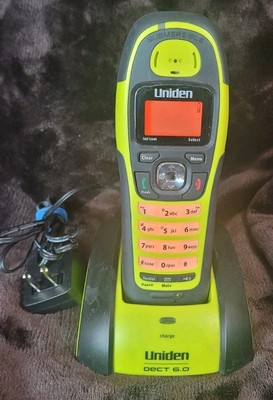 Uniden DECT 6.0 DWX207 Waterproof Submersible Phone Adapter Brand New Battery