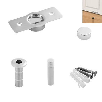 Invisible Magnetic Door Stop, Strong Anti-Collision, Concealed, for Bottom of...