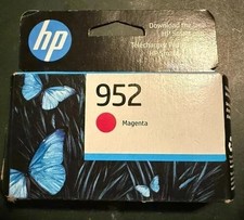 NEW Genuine HP 952 Magenta Ink Cartridge, Expired 2019 - L0S52AN