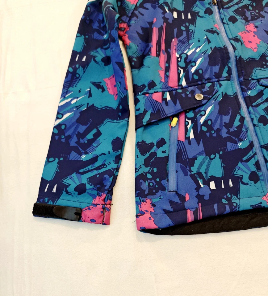 Unisex waterproof & windproof jacket, perfect for boys and girls aged 7-10. — 第 2/4 张图片