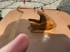 Wooden Fish Letter Rack