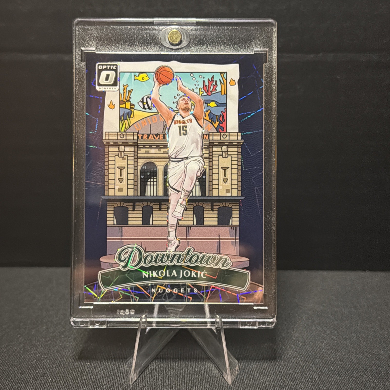 2024-25 Panini Donruss Optic Nikola Jokic Downtown SSP #9 Nuggets