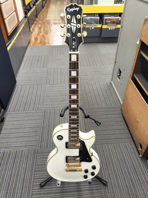EPIPHONE LESPAULCUSTOM ALPINE WHITE Electric Guitar
