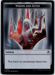 Wrenn and Seven Emblem // Treefolk Token (Foil) - Innistrad Remastered