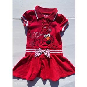 dera asymmetric cut out mini dress Elmo Personalized Birthday Dress