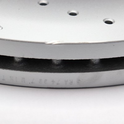 Rear Performance Brake Rotor Drilled Slotted BRA74997