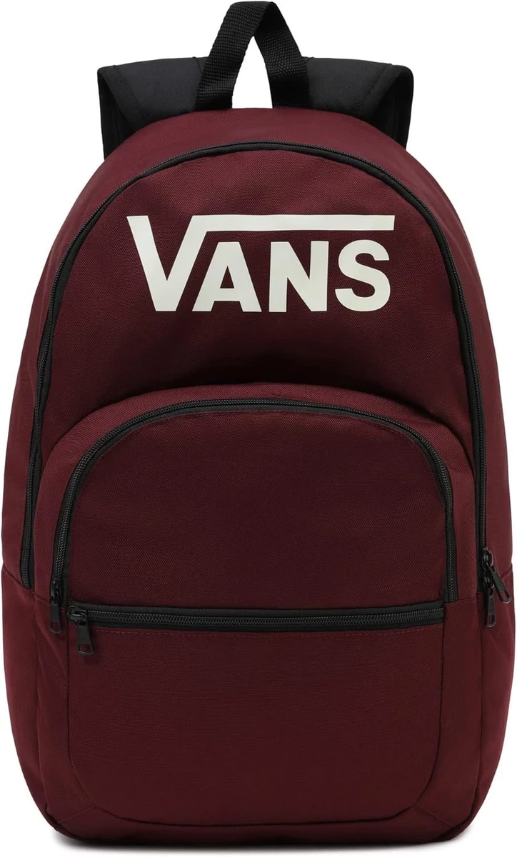 Vans Backpack Alumni 3 Burgundy classic NWT Vans Alumini Burgundy backpack Off The Wall Laptop Pockets  main image 3