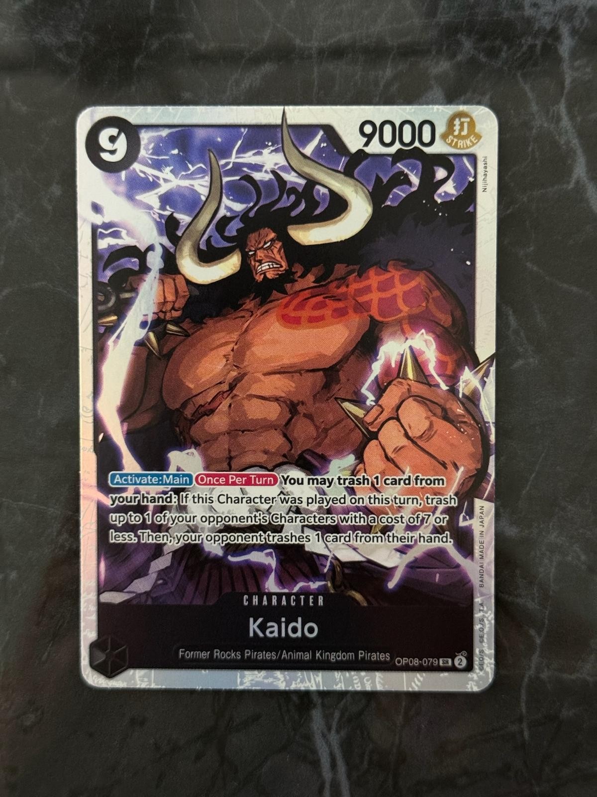 Kaido OP08-079 SR One Piece Two Legends NM