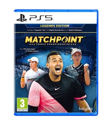 Matchpoint   Tennis Championships: Legends Edit (Sony Playstation 5) (UK IMPORT)