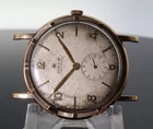 Vintage 1950s Rolex Precision 9k Gold 17J Manual Wind Watch ref 4325 NO RESERVE