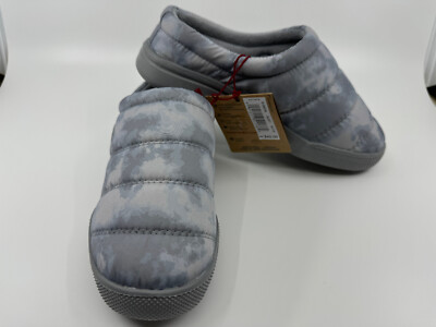 DEARFOAMS Delux Women Slippers Gray puffers Cushion NWT