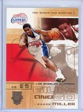 2002-03 Fleer Hot Shots Hot Hands #111 Andre Miller Lamar Odom Clippers /199