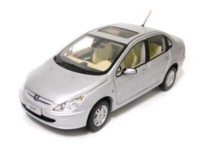 1/18 PEUGEOT 307 sedan 2004 China DongFeng Dealer Discontinued