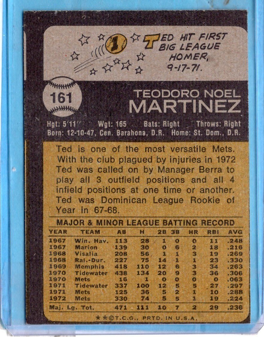 1973 TOPPS BASEBALL CARDS - PICK YOUR  FAVORITE 1-199 - Picture 312 of 380