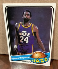 SPENCER HAYWOOD 1979-80 TOPPS BASKETBALL #12 OF 132 - NEW ORLEANS JAZZ