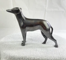 Maitland-Smith? Metal Greyhound/Whipple Standing Dog Sculpture Statue (Heavy).