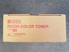 Image of GENUINE Ricoh Colour Toner MAGENTA 885323 Type M2 Sealed