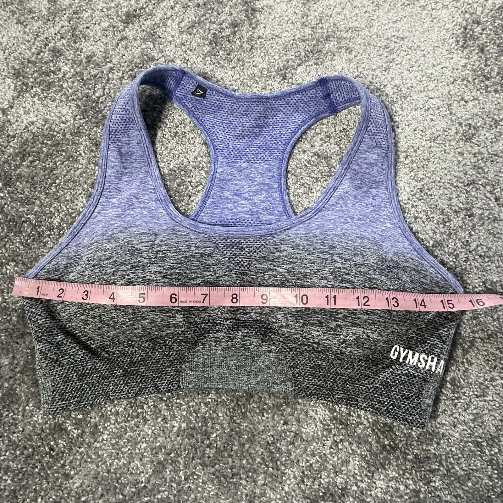 gymshark active workout sporty padded tank-top