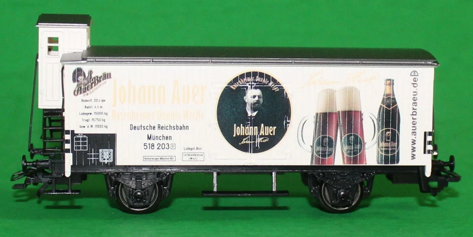 Märklin Marklin Maerklin German beer Deutsche bier wagon Auer Hackerbräu Ganter - Image 2 of 4